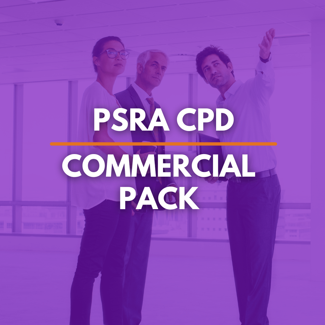 PSRA CPD 2024 Commercial Pack Society of Chartered Surveyors Ireland
