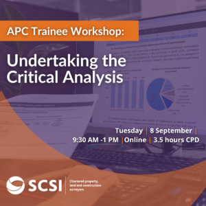APC Trainee Workshop – Undertaking the Critical Analysis (September 2026)