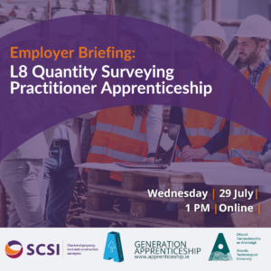 New Employer Briefing | L8 Quantity Surveyor Practitioner Apprenticeship (Jul. 2026)