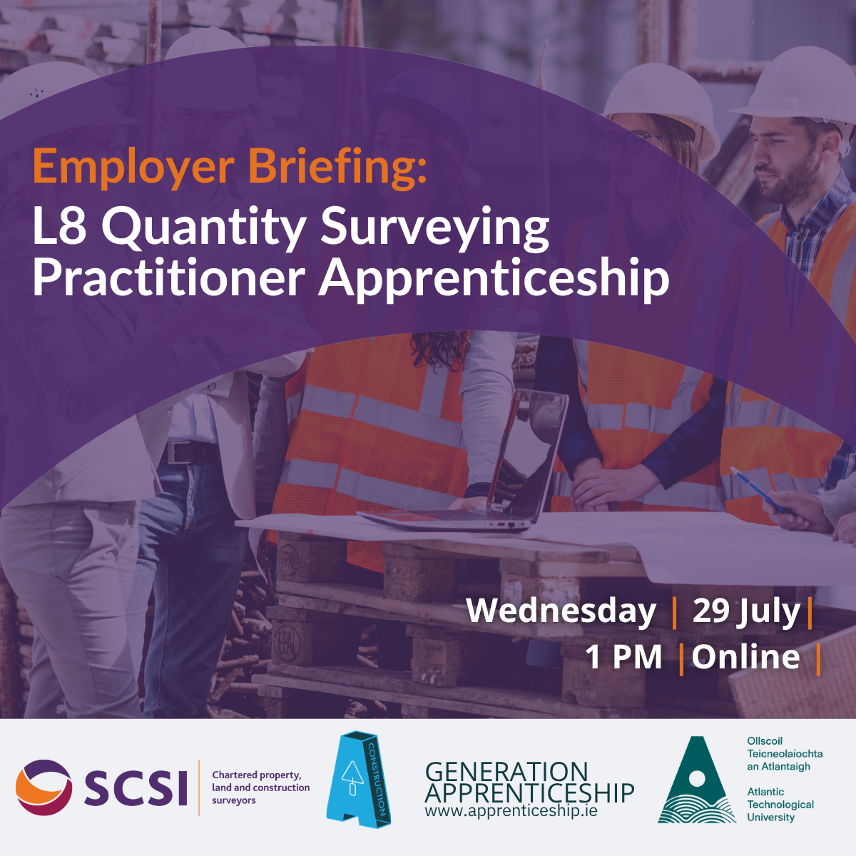 New Employer Briefing | L8 Quantity Surveyor Practitioner Apprenticeship (Jul. 2026)